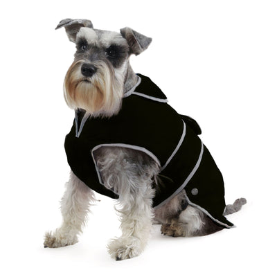 Ancol Muddy Paws Stormguard Coat & Chest Protector Black Small